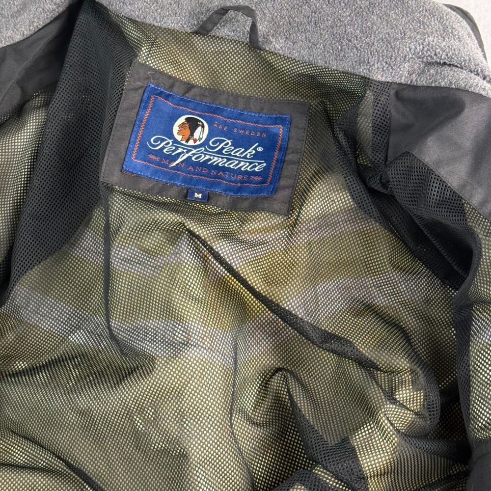 Vintage Peak Performance Gore-Tex Jacket Mens Medium Blue 1996 Limited Edition - Picture 3 of 7